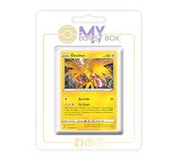 Électhor 048/185 Holo ou Reverse (aléatoire) - Myboost X Epée et Bouclier 4 Voltage Éclatant - Coffret de 10 Cartes Pokémon Françaises
