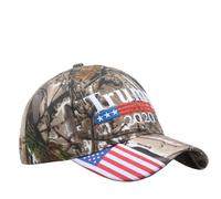 Élection Américaine Donald Trump 2020 Camouflage Chapeau Brodé Chapeau De Baseball En Plein Air Continuer À Faire De L'amérique Un Grand Chapeau À Nouveau