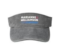 Élection De Marianne Williamson en 2024 Casquette Visière Chapeau Visières Réglable avec Fermeture Velcro Visière Sport pour Loisirs Homme Vacances