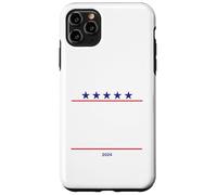 Élection présidentielle Amusante de Bagels et Fromage à la crème 2024 Coque pour iPhone 11 Pro Max