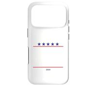 Élection présidentielle Amusante de Bagels et Fromage à la crème 2024 Coque pour iPhone 17 Pro