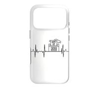 Élections américaines Fréquence Cardiaque Cardiogramme Coque pour iPhone 17 Pro