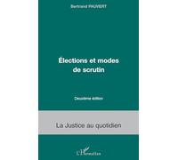 Eléctions et modes de scrutin (2ème édition)