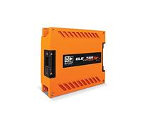 Electra 3K2OHMORANGE Amplificateur de basse audio pour véhicule - Amplificateur de basse mono haute puissance 3000 W avec filtres subsoniques et passe-bas Stable @ 2 ohm, indicateurs LED