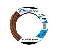 Electraline 13151 Câble unipolaire FS17, Section 1 x 2,5 mm², marron, 10 m