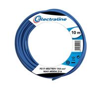 Electraline 13231 Câble unipolaire FS17, Section 1 x 4 mm², Bleu, 10 m