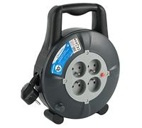 Electraline Enrouleur de rallonge domestique 29008 – 10 m 16 A 3G1,5 mm²