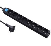 Electraline 32055 Bloc Multiprise 8 Prises avec interrupteur - câble 1,5 m