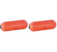Electraline 360000000 Boîtier de Protection pour Fiches et Connexions de jardin IP44, Orange (Lot de 2)
