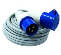 Electraline 461470 ip44-cable Extension industrielle fror 3g1,5 10 m m le/femelle iec 220 v 2p t