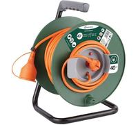 Electraline 49235 Rallonge de jardin avec enrouleur de câble - 40 m