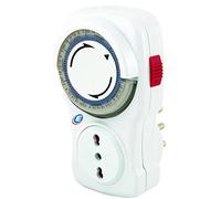 Electraline 58105-Programmateur Programmateur Hebdomadaire 16A Blanc