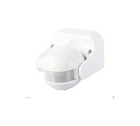 Electraline 58412, Capteur de présence de Mouvement, commutateur crépusculaire et minuterie IP44, Blanc