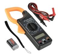 Electraline 59505 Pince ampérométrique digitale Orange/Noir