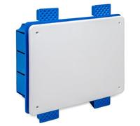 Electraline 60392 Boîte de jonction encastrée pour plaques de plâtre IP40 (198X153X70mm) avec couvercle et vis