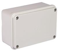 Electraline 60558, Boite dérivation Lisse Entanche, Taille 120x80, IP55, Gris