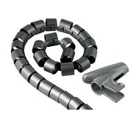 Electraline 60628 Gaine cache câble Gris 1,8 m