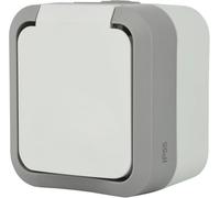 Electraline 615812 Prise Schuko (2P+T) 16 A pour l'extérieur IP55 Hypro