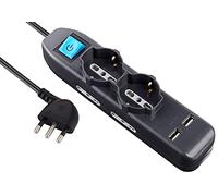 Electraline 62095 Surtensions-Avec Câble 1.5 M Noir