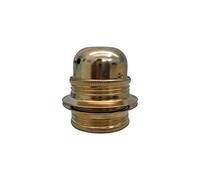 Electraline 70129 Douille E27 Filetee + 2 Bagues Pas 10X1 Laiton