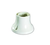 Electraline 70136 Douille Murale E27 Droite Blanche