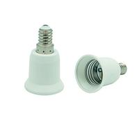 Electraline 70191 Adaptateur Douille E14 / E27, Blanc