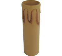 Electraline 70542 Bougie Rustique E14 H 8.5Cm Or