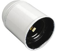 Electraline 71120 Douille E27 Lisse Pas 10X1 Blanc