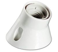 Electraline 71137 Douille Murale Inclinée E27 Blanc