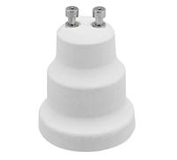 Electraline 71193, Douille convertisseur Adaptateur GU10 à E27, Blanc