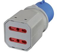 Electraline 80956 Bloc d'alimentation multiprise, Gris