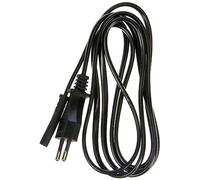 Electraline 95508 d'alimentation Standard, câble de réseau PC IEC vers C7 2 M, H03VVH2-F 2 x 0,75, 250 V, mâle/Femelle, Noir