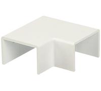 ELECTRALINE-Angle Plat 25 X 17 mm Blanc