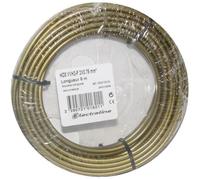 Electraline 60113025N Couronne de Câble H03 VVH2-F 2X0,75 10M, Or