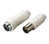 ELECTRALINE - Fiche TV mâle + femelle 9.52mm