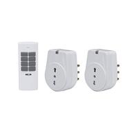 Electraline - Prese radiocomandate con radiocomando multicanale e indicatore Electraline 48501