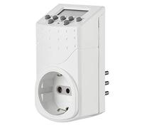 Electraline Programmateur Minuteur Numérique, Programmes hebdomadaires et journaliers, 58112