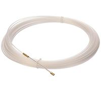 Electraline Tire fils Nylon, Diamètre 3 mm, Blanc, Clair, 25 M