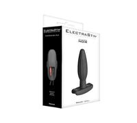 ElectraStim – Plug anal Rocker en silicone noir – Taille S