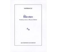 Electre - Sophocle - Minuit - broché - Théâtre