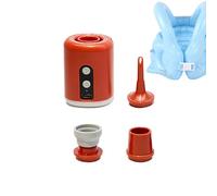 Electric Air Pump - Air Inflator | Pompe ultra-basse pour Air Bed Mattress Inflatables Paddling Pool Beach Toys Fill Inflator Deflator with Camping Light