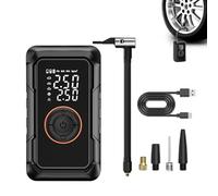 Electric Air Pump - High Pressure Tire Inflator Compact Design, Smart Auto Stop Function, Fast Inflation Portable Compressor | Roadside Repair Air Solution Daily Use, Designed for SUV Truck RV