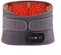 Electric Back Massager - Back Massager Belt - With Infrared Light - Heat and Vibration Adjustable in 3 Steps