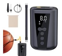Electric Ball Pump Portable Faste EInflation with LED Light and Digitale | Basketball Inflaeetor With 2 Needles And Storage
