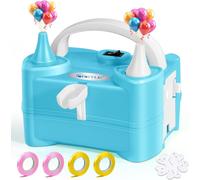 Electric Balloon Pump,400w With 2 Nozzles,220v,2 Modes,Portable,For Birthday Parties,Weddings