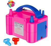 Electric Balloon Pump With 2 Nozzles,2 Modes Of Intelligent Inflating,220 Volts 600 Watts,Suitable For Party Decoration,Wedding,Birthday Decoration