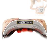Electric Bian Stone Tummy Kneading Instrument,Electric Abdominal Massager, 2 Modes &2 Strengths, Battery Capacity: 1800mAh, for Bloating, Constipation, Relax