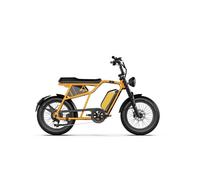 Electric Bike CAVET Air 48V 250W 100km Range Yellow