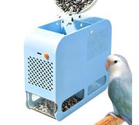 Electric Bird Feed Shell Separator USB Grain Screening Machine