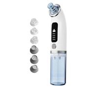 Electric Blackhead Remover | Pore Suction Extractor Display Deep Cleaning | 4-Level 6-Head Whitehead Remover Face Pore Vacuum For Home, Bathroom, Bedroom, Salon, Hotel, Gym, Clinic, Dormitory, Travel